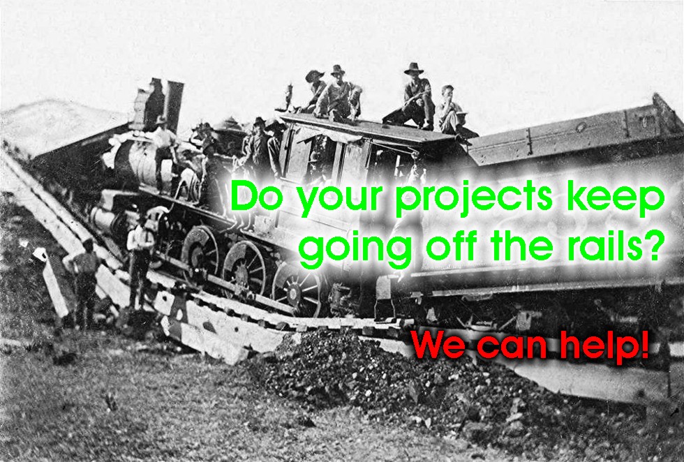 project management keeps your projects on the rails